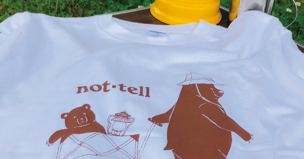 アウトドア　キャンプ　乗ってる　Ｔシャツ　モンベル　パロディ